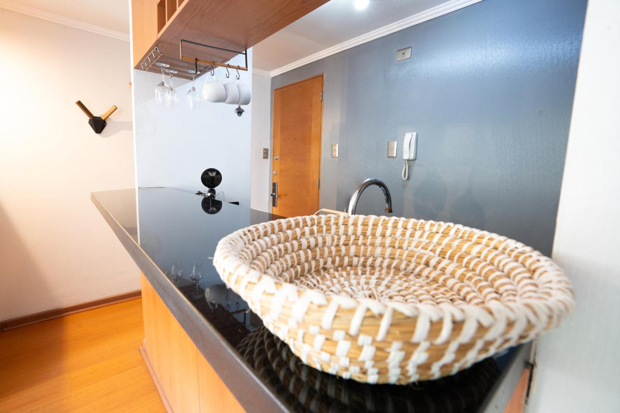 Apartamento Lounge Lastarria - Wifi, 2 Beds, Equiped Kitchen Santiago de Chile