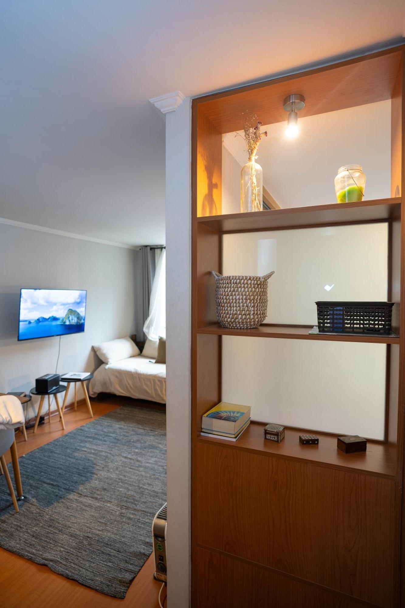 Lounge Lastarria - Wifi, 2 Beds, Equiped Kitchen Santiago de Chile