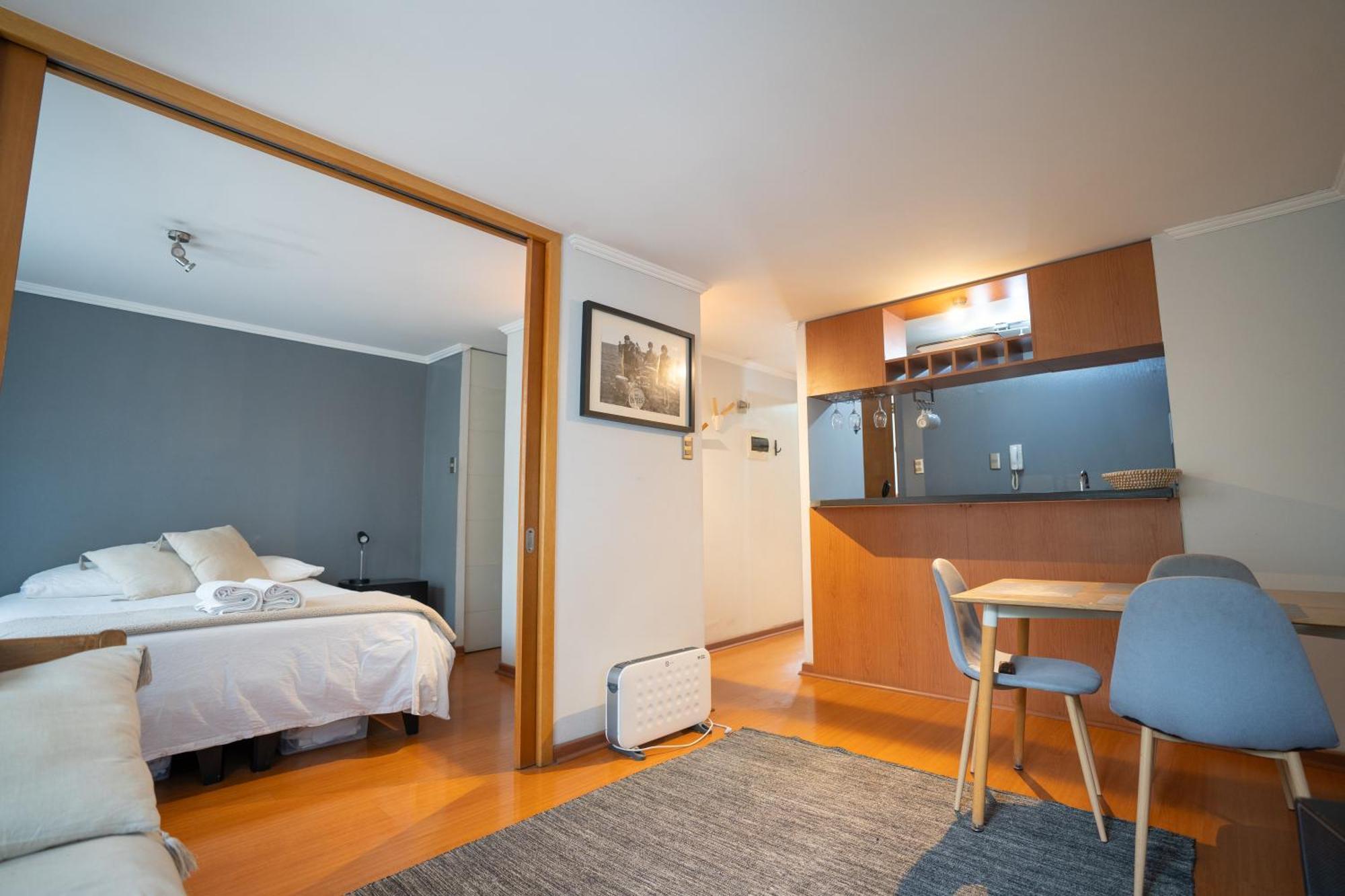 Lounge Lastarria - Wifi, 2 Beds, Equiped Kitchen * Santiago de Chile